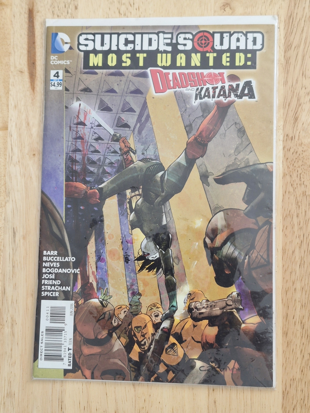 DC Comics Suicide Squad Most Wanted: Deadshot and Katana #4